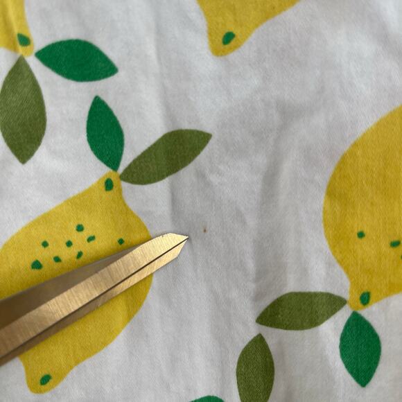 HANNA ANDERSSON HOME Crib Fitted Sheet Lemons Hanna Home Baby Infant Nursery - Picture 6 of 12